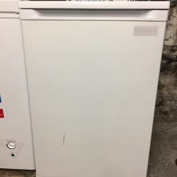 A white undercouter fridge for sale. Immaculate and only 6 months old