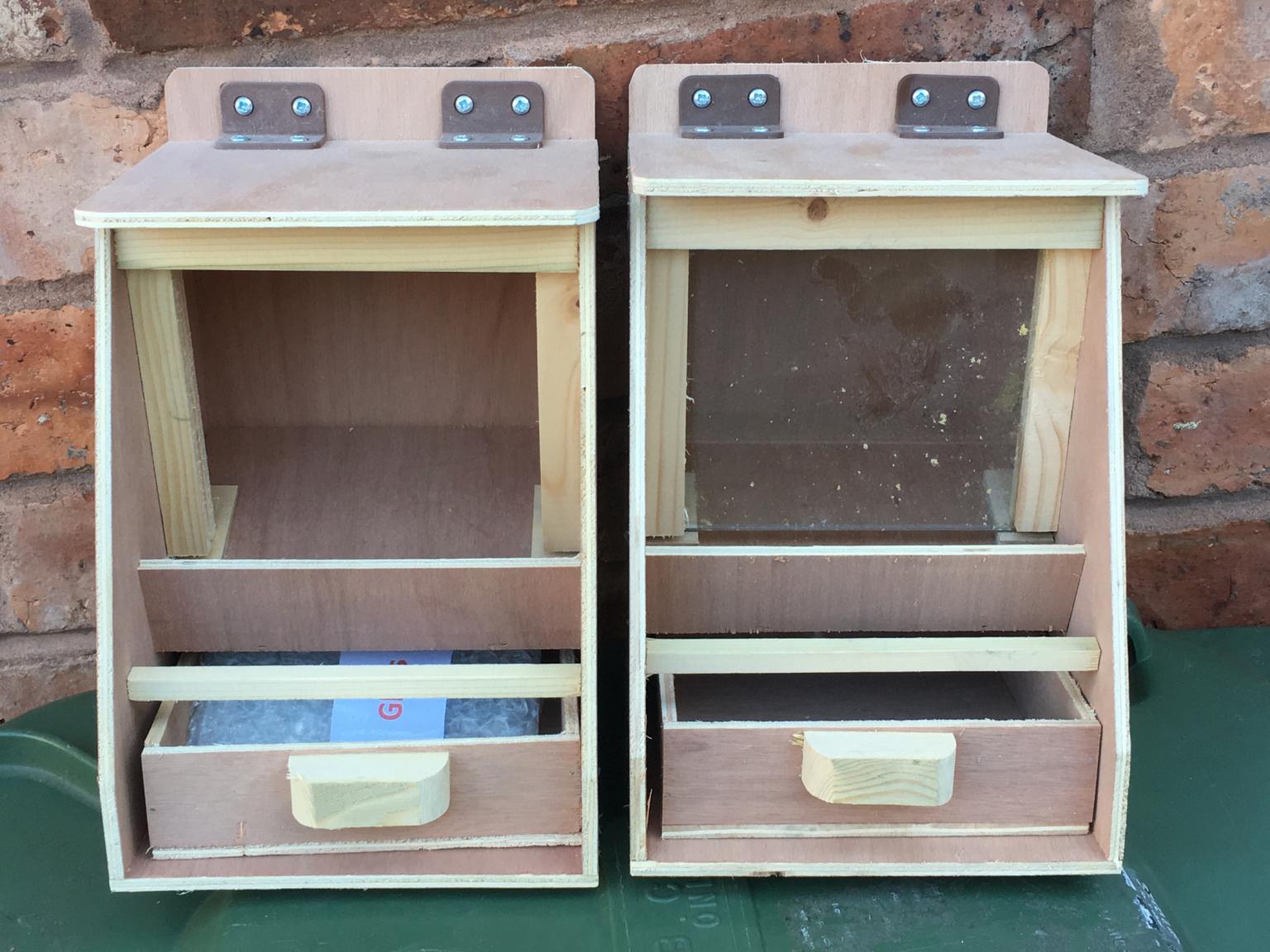 BUDGIE FINCH CANARY AVIARY SEED HOPPER FEEDER in WS10 Walsall for £6.00