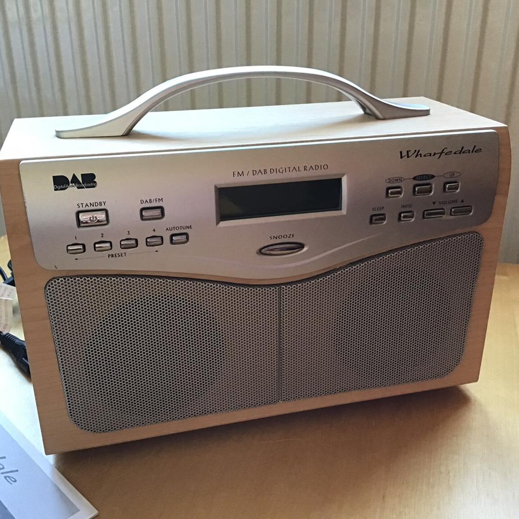 WHARFEDALE DAB FM RADIO NE3120 VGC in Wakefield für £ 15,00 zum