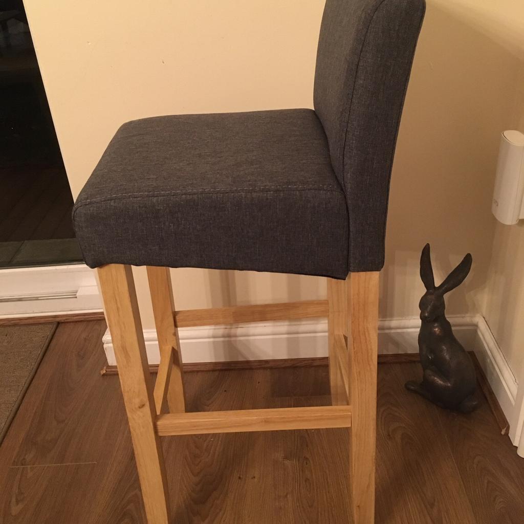 Grey Fabric Bar Stools in WA4 Appleton für 60,00 £ zum Verkauf Shpock DE