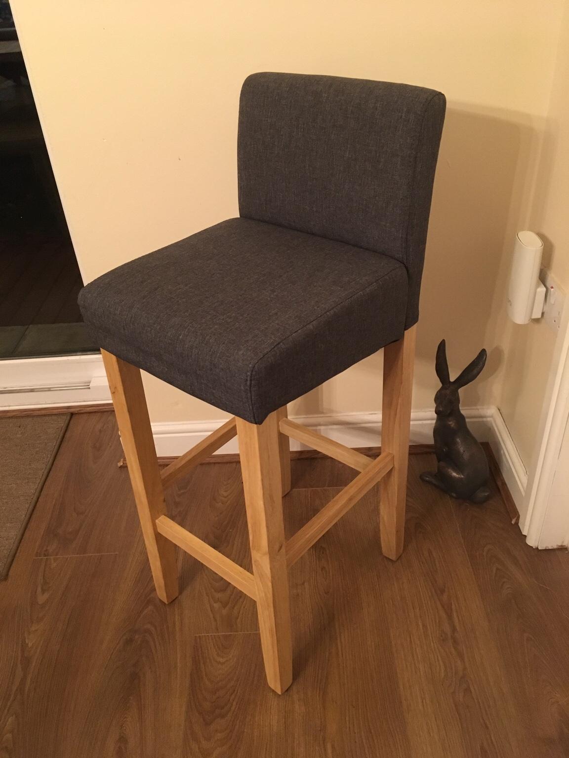 Grey Fabric Bar Stools in WA4 Appleton für £ 60,00 zum Verkauf Shpock AT