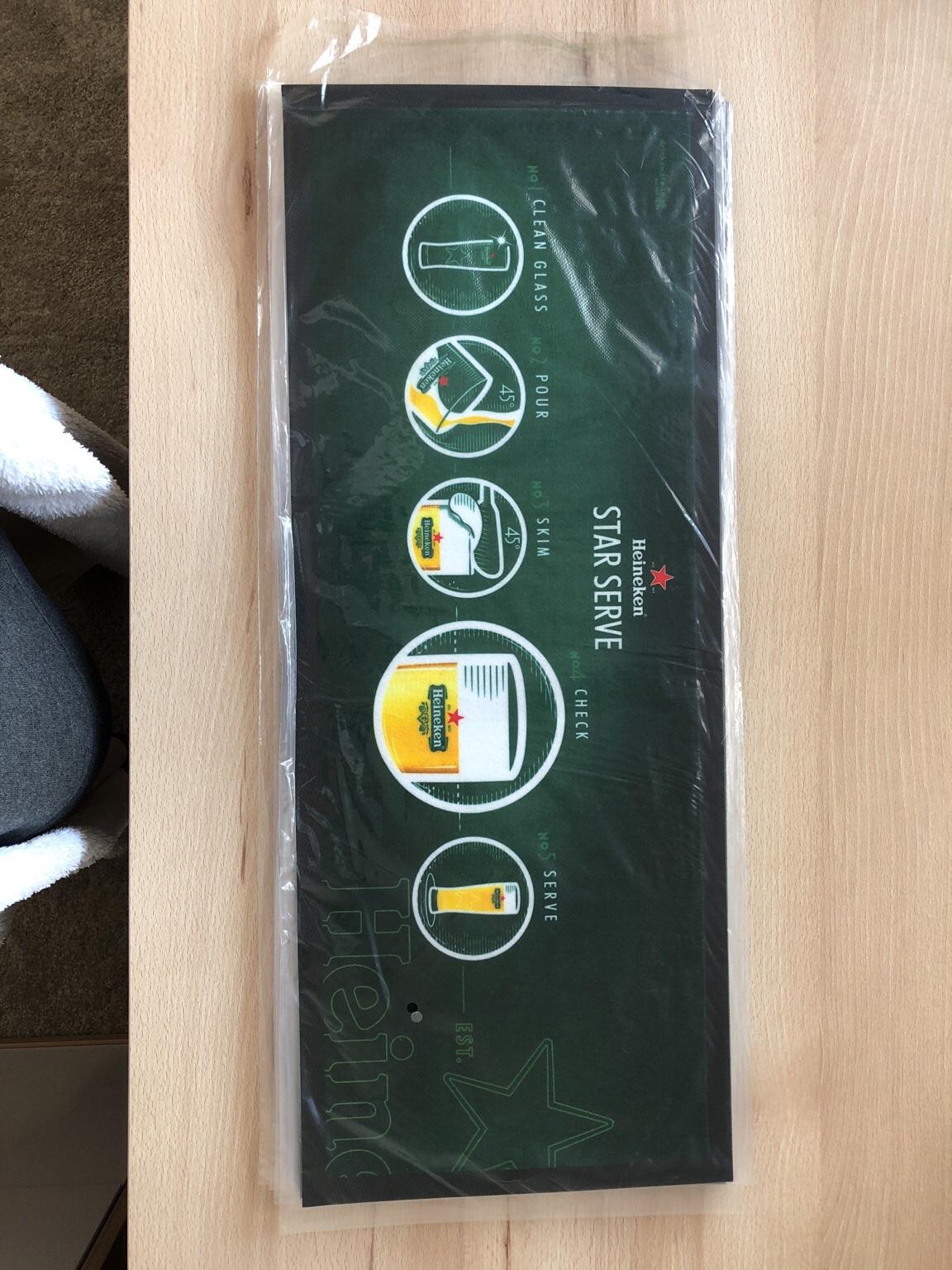 Heineken bar mats in WA10 Helens for £15.00 for sale Shpock
