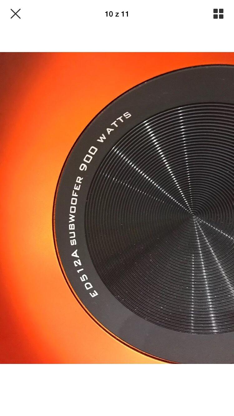 Edge ED7200-E1 12" Active Car Subwoofer 900W in NN18 Corby für 60,00 ...