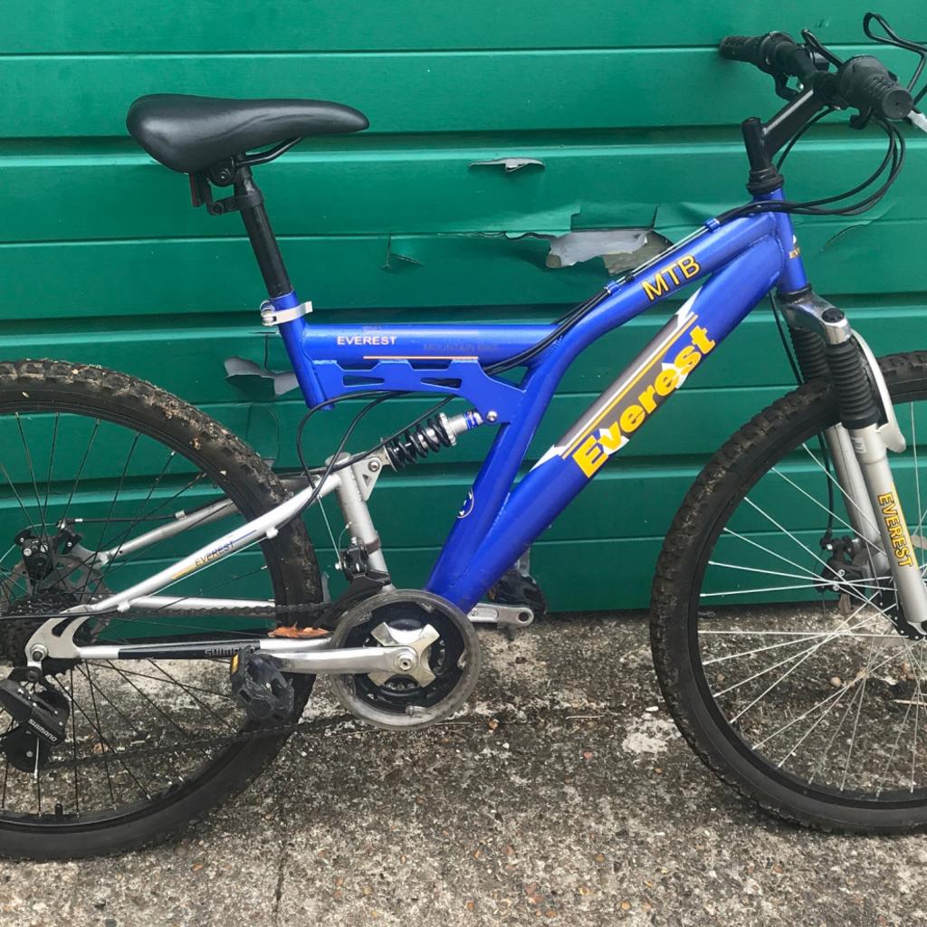 26" Everest Mountain Bike Full Suspension in SM6 Sutton for £50.00 for