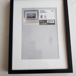 2 Ikea Bilderrahmen, 30x40 schwarz, neu ( ausgepackt)