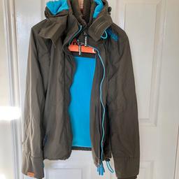 Size small Super dry jacket in good condition for sale
All zips & locks working perfectly
Good protection in winter, has cosy snug wrist cuffs 
Smoke & pet free home, no damage or marks on the jacket