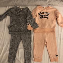 From River island
Pet smoke free home 
Pink size 12/18 months
Grey 18/24