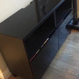 TV unit from Ikea great condition only one year old, selling due to having tv on wall bracket now. Grab a bargain over £100 new.