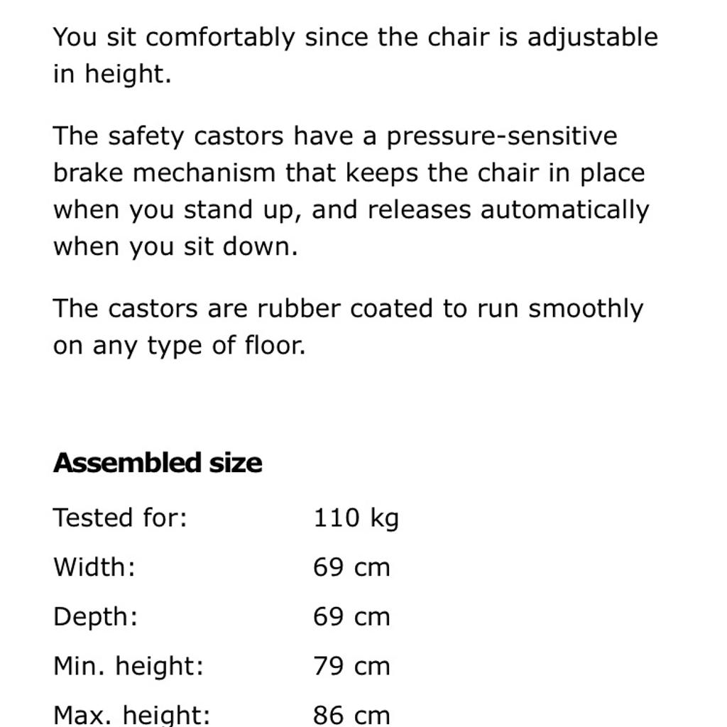 Ikea computer desk and chair in Doncaster for £110.00 for sale Shpock