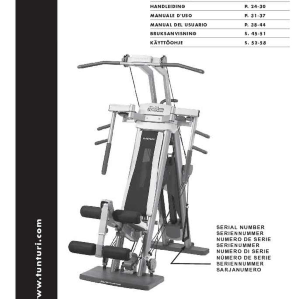 Tunturi b60 2025 multi gym