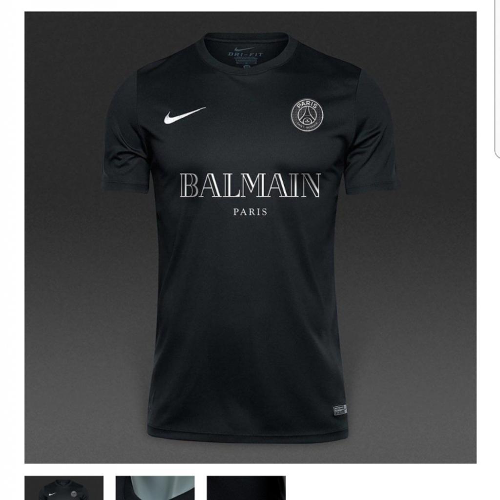 Balmain x psg hot sale short sleeve