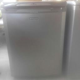 hotpoint under the counter 
 silver fridge excellent condition 
excellent working order