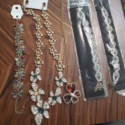 costume jewellery .all new and unused 3 to 5 pound's each.