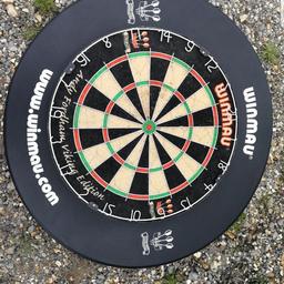 dartboard is not same one but surround is