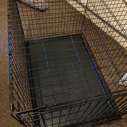 large dog cage single door originally bought from pets at home for training my puppy but no longer needed