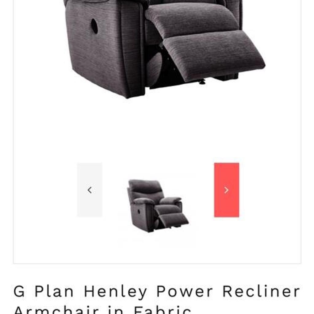 G Plan Power Recliner Armchairs in S12 Sheffield for 500.00 for