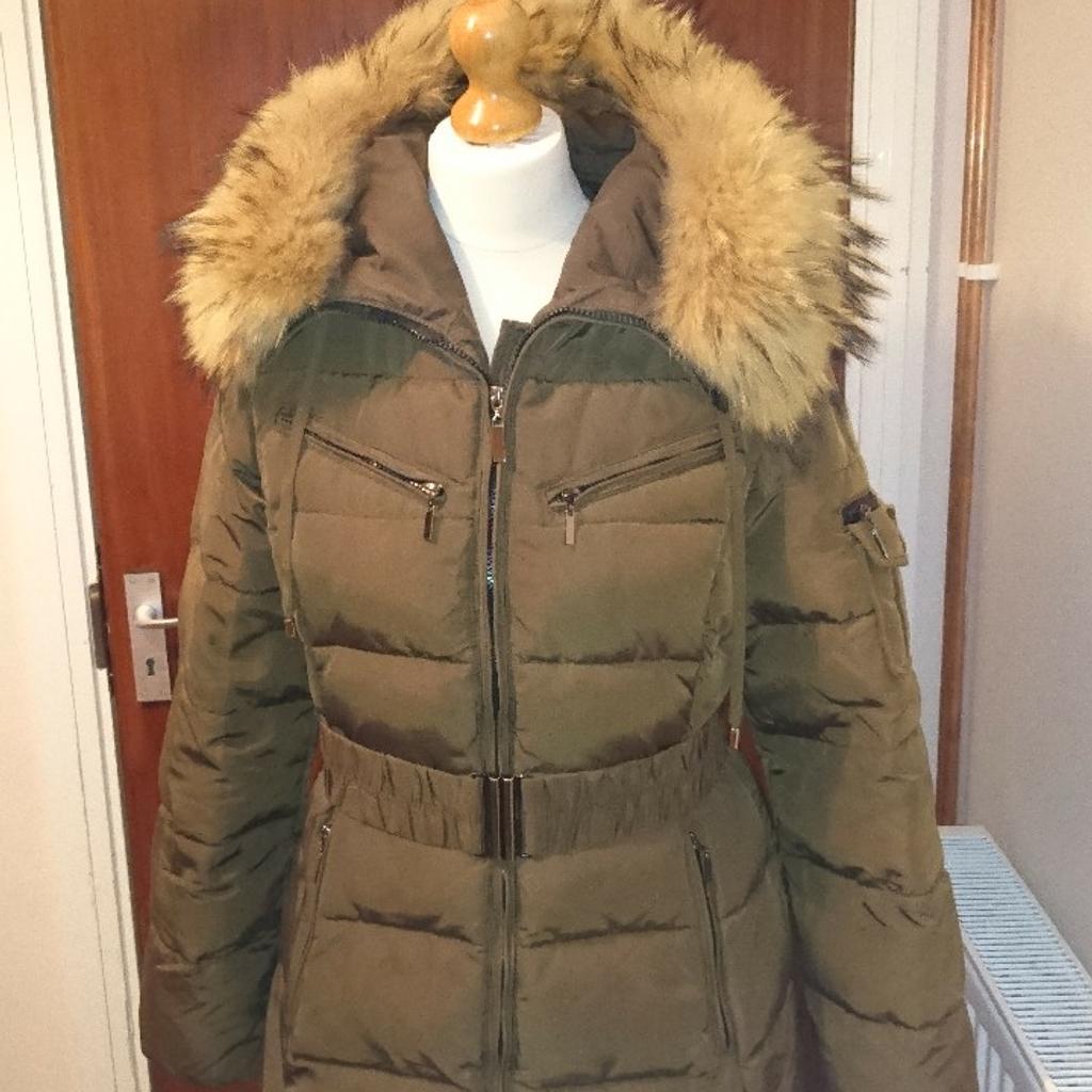 Attentif paris raccoon fur coat hotsell
