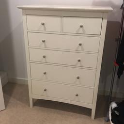Lovely chest of drawers from M & S, great condition: collect SE3 Kidbrooke Village - COLLECTION ONLY - sensible offers welcome x