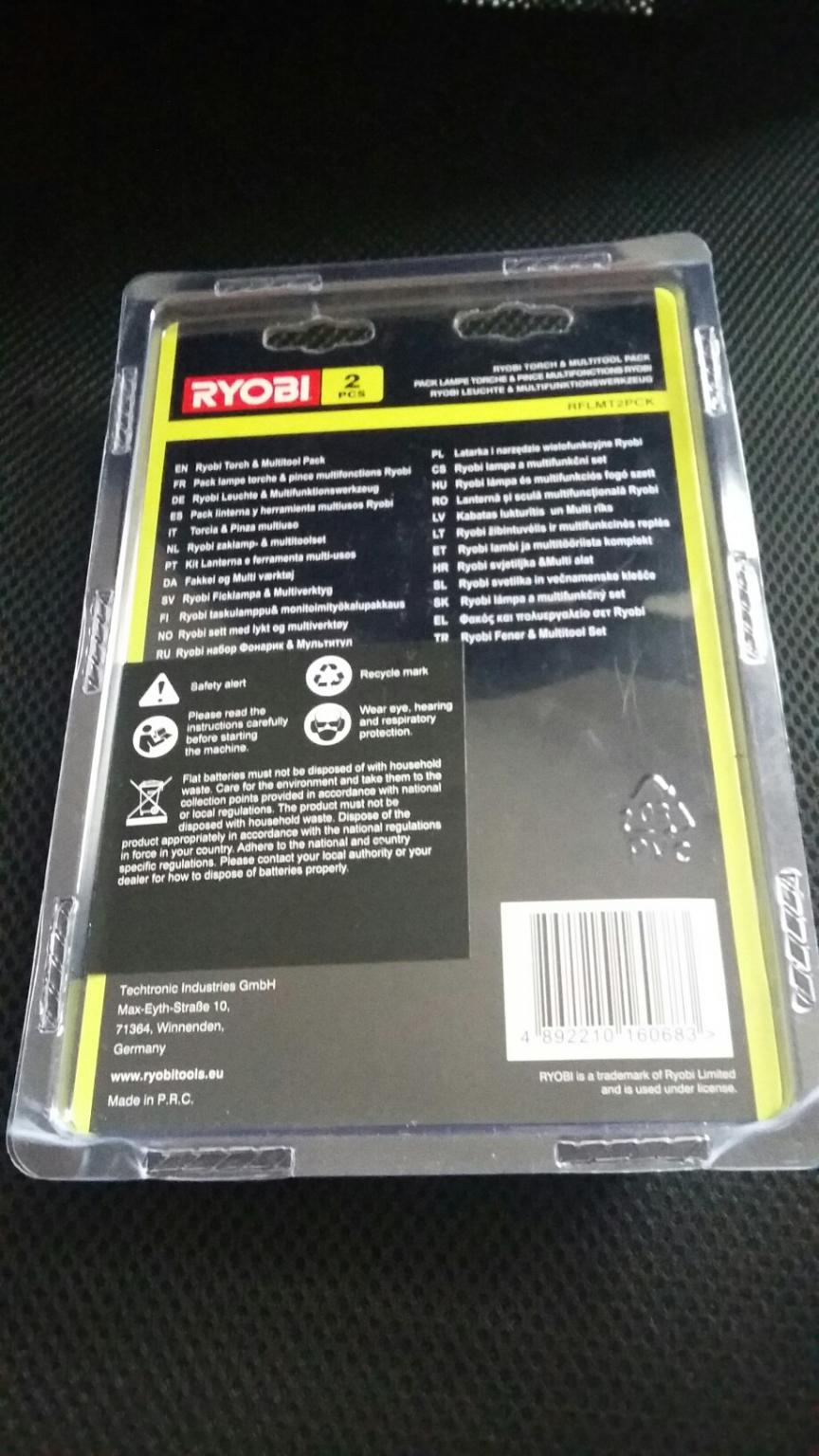 Ryobi Torch & Multitool Set in B61 Bromsgrove for £15.00 for sale Shpock