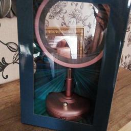 Limited edition blush pink light up mirror, brand new with box ideal Xmas present