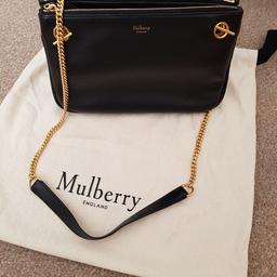 Genuine mulberry bag in excellent condition, there is a tiny hairline scratch at the front as pictured apart from that it is in fab condition. It comes with the dust bag, any questions please ask x