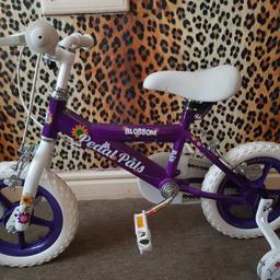 blossom bike 12" wheels excellent condition