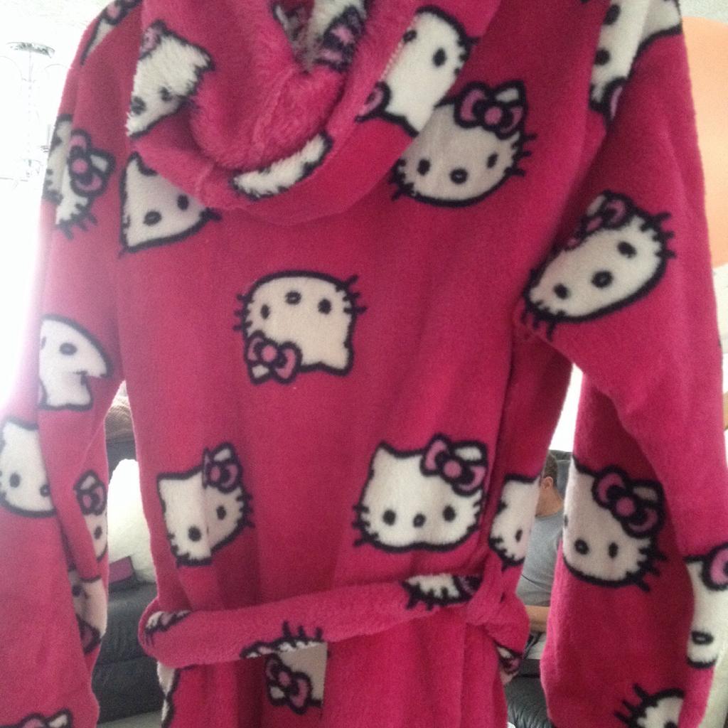 Hello kitty Dressing Gown with hood. in ME14 Maidstone for £2.50 for ...