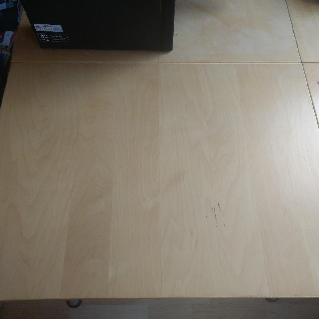 Ikea Galant Schreibtisch Anbau 60x80 Birke in 64839 Münster (Hessen