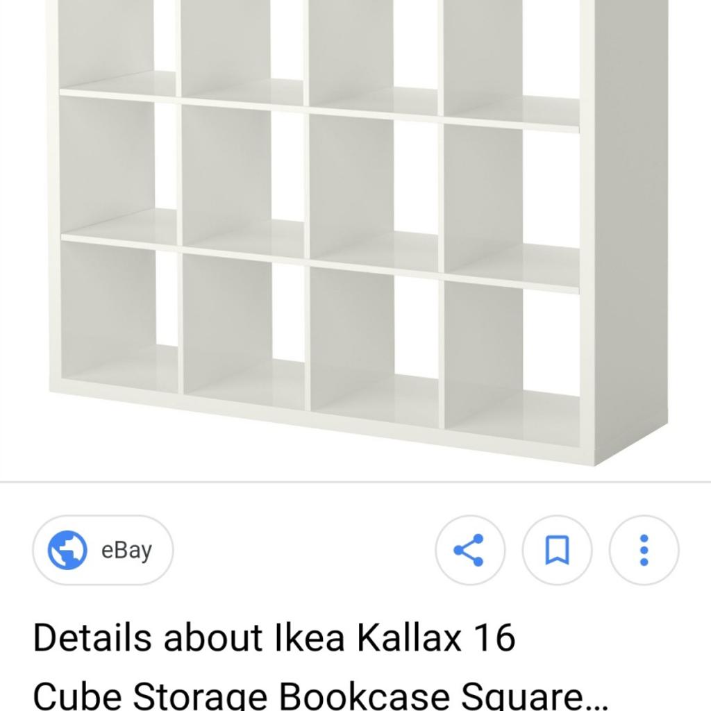 Ikea kallax cube unit storage divider in NP4 Blaenavon für 30,00 £ zum