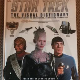 Star Trek The Visual Dictionary hardback book
Large A4 size
Excellent new condition
Make a great present
RRP £14.99
Collection from Newbold