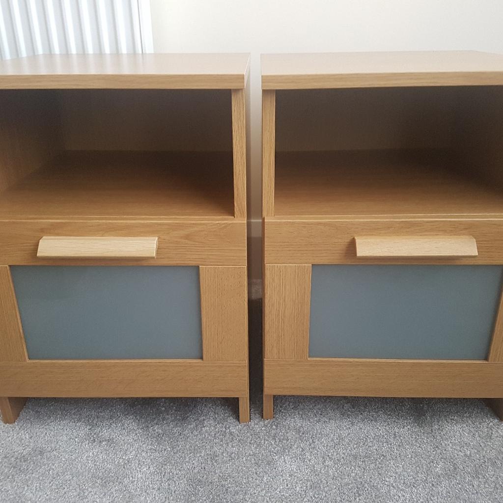 IKEA BRIMNES bedside tables in L13 Liverpool for £50.00 for sale Shpock