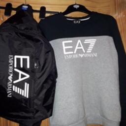 Small men’s ea7 jumper! I’m selling the bag as well but if u want to by together put in a suitable offer