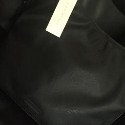 new black handbag tags still attached, Debenhams designer, big thick handle John Rocha designer.