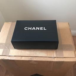 Authentic Chanel Box

Width 10 3/4”

Length 7”

Depth 4”

Welcome offers