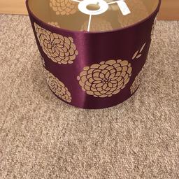 Gorgeous purple Lampshade, great condition.