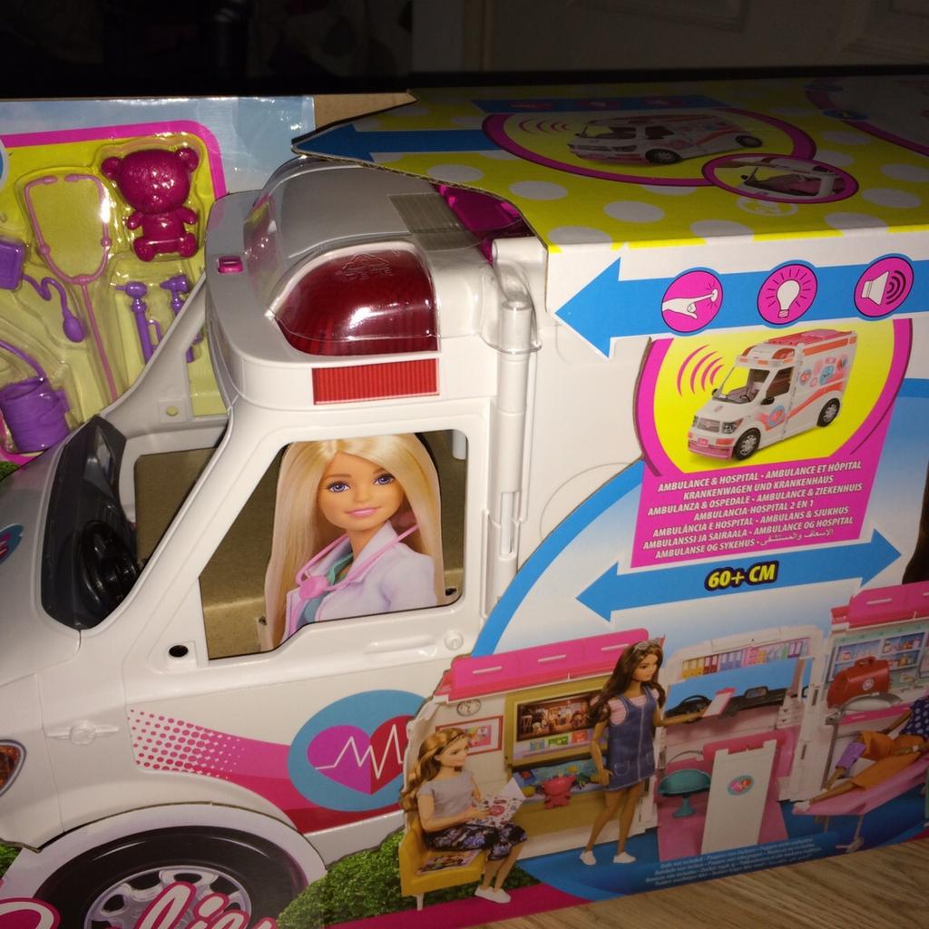 Barbie best sale ambulance argos