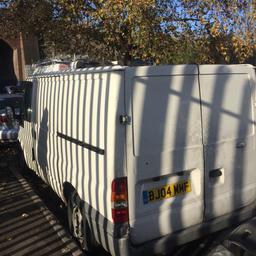 Sell Ford Transit 2004 for scrap or repair, the  oil is flowing from gearbox, everything is working fine engine in perfect condition the car was use for fish delivery because like you can see in the pictures has refrigerator installation!!!