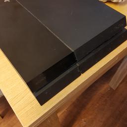 Used ps4 comes with controller, plug, long hdmi cable and a dual charging cable for controllers. Selling due to getting a different console. Typical signs of wear and tear. Ive removed thumb grips from controller due to personal preference but can be purchased cheap if you need them. Collection or I can deliver if very local.
Any questions feel free to ask