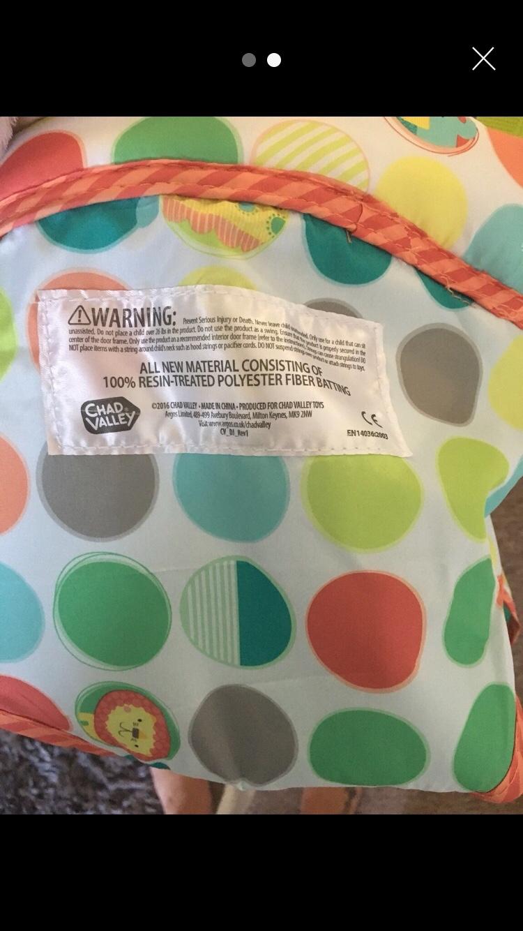 Chad valley baby door bouncer. in BN3 Hove für 10,00 £ zum Verkauf