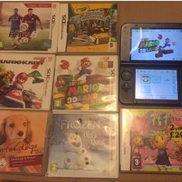 Nintendo 3ds console
With 7 games

In good used condition

No pen or charger