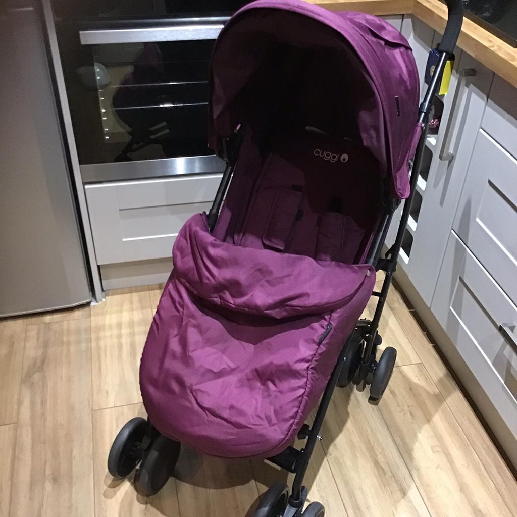 Purple cheap cuggl stroller