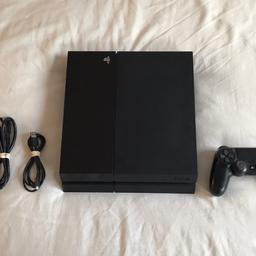 I have for sale a refurbished PlayStation 4. This has a hard drive capacity of 500GB.
Comes with an official PlayStation 4 controller and brand new hdmi lead, power supply and micro usb lead for the PS4 controller.

SERIOUS BUYERS ONLY
NO TIME WASTERS
PRICE IS FINAL
POSTAGE & PAYPAL IS AVAILABLE
THANK YOU FOR LOOKING.