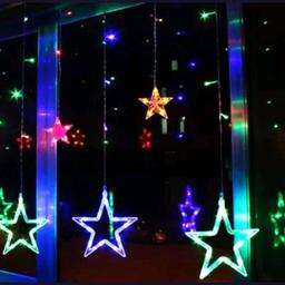 Die Preise ist mit Versand 
Diese weihnachtliche Lichterkette in Form eines Sternenvorhanges ist ausgestattet mit effizienter LED-Beleuchtung