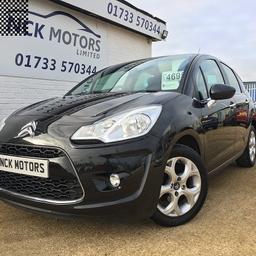 CITROEN C3 EXCLUSIVE finished in Black (Manual), only 28,000 miles and 2 previous owners from new.

Like all of our vehicles here at NCK Motors Ltd, this stunning car comes with 3 Years of Servicing for FREE, a comprehensive 3 month warranty, 12 months MOT, freshly serviced and FREE ANNUAL MOT FOR AS LONG AS YOU OWN IT!