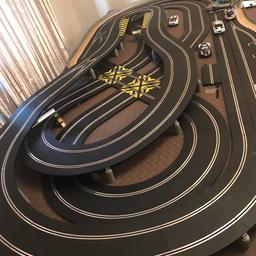 High end scalextric , purchases for over £500
As new hardly used
Comes with all cars and accessories 