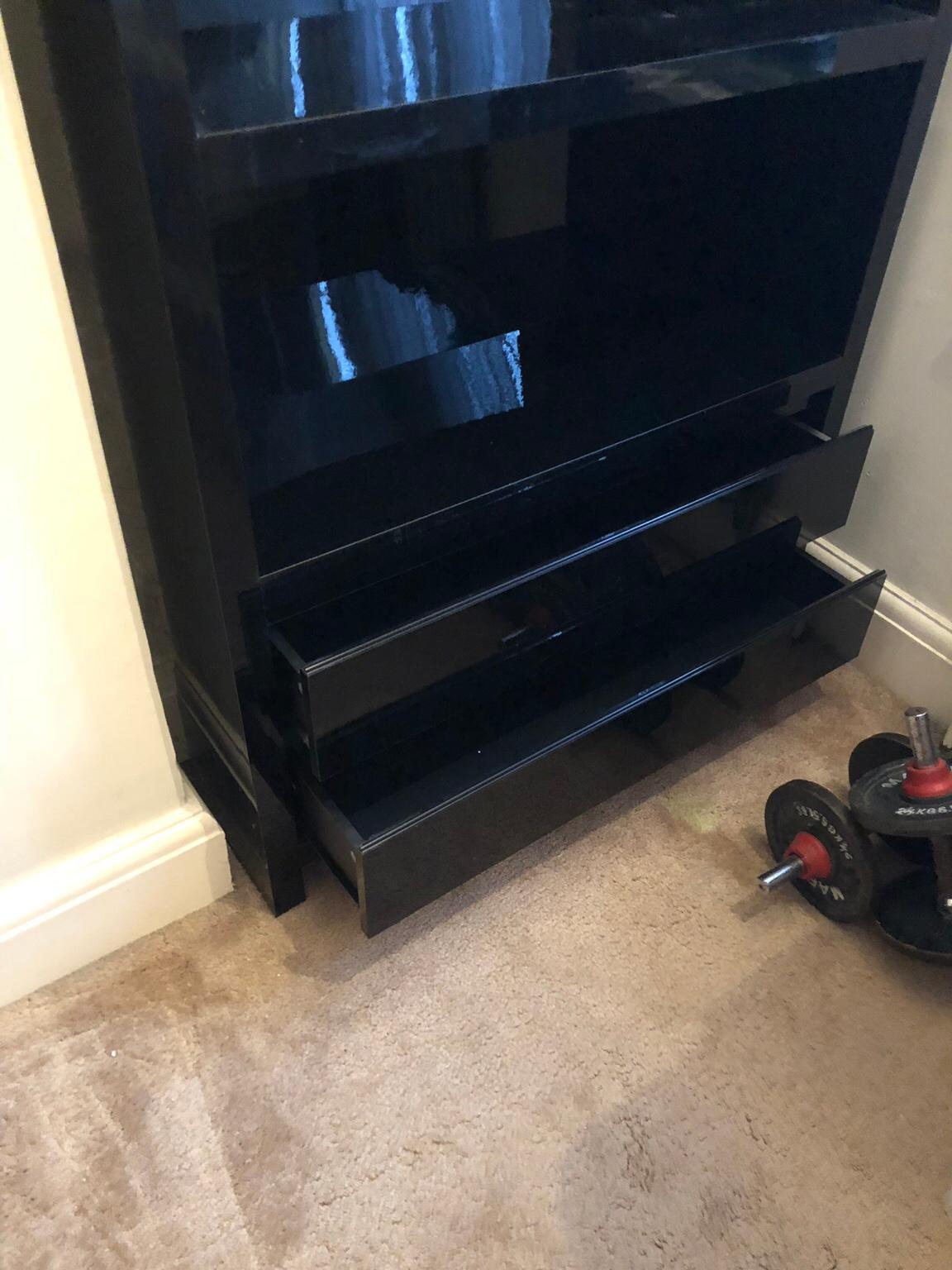 High Gloss Black Shelving Unit in B75 Birmingham für 25,00 £ zum