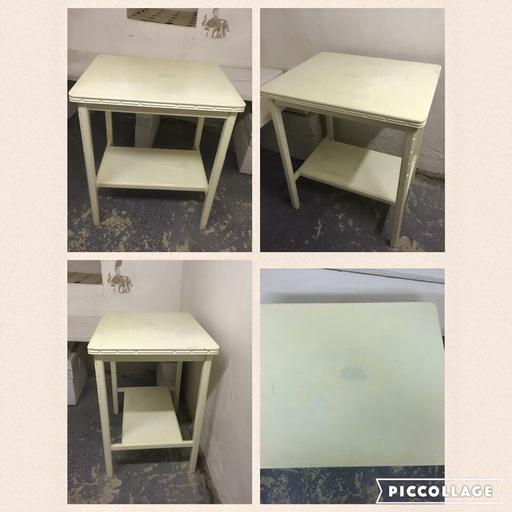 Buy & Sell Hertfordshire East Hertfordshire - Photos for Shabby Chic Side Table with Shelf