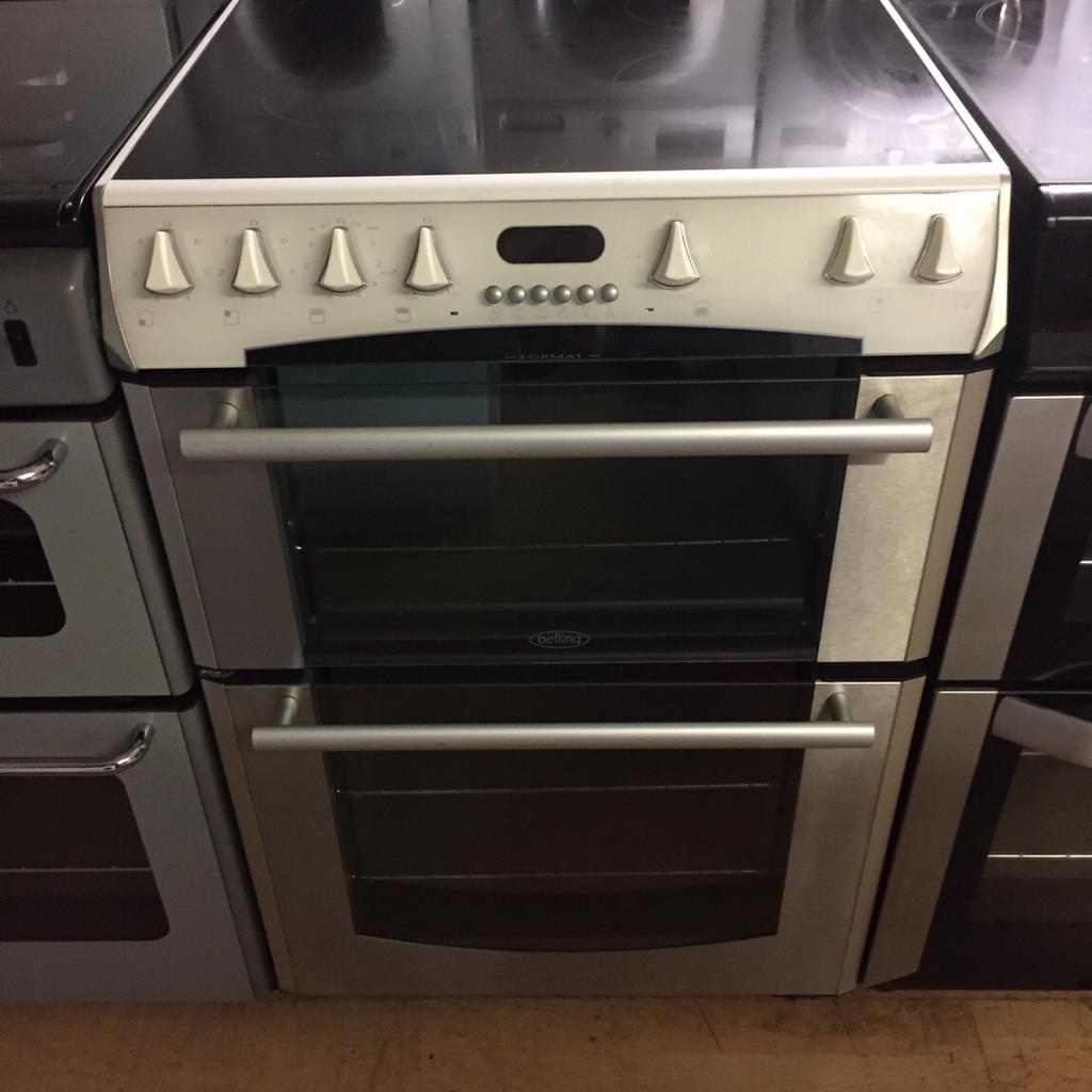Belling Electric Cooker
60cm
Ceramic
Electric grill
Double oven
Fan assisted main oven
Good clean condition
Fully tested/working
£199
(More appliance available)

137,Bradford Road
Shipley
Bd18 3tb