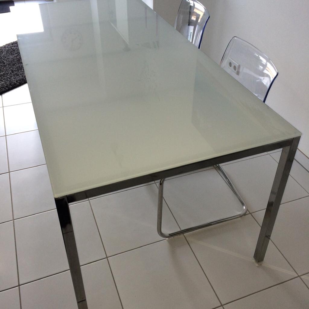 Ikea Glastisch Esstisch Torsby 180 cm lang in 68766 Hockenheim für € 85