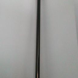 Black/grey shiny curtain pole good condition